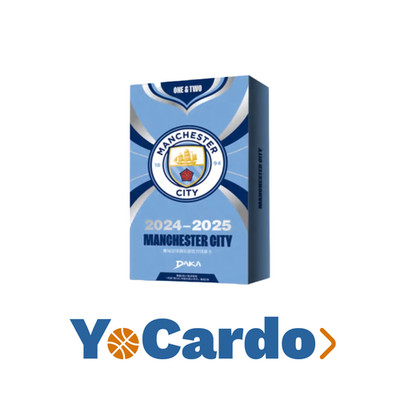 2024-25 DAKA Manchester City ONE & TWO Hobby Box
