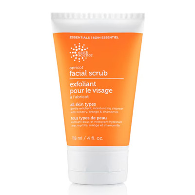 EARTH SCIENCE - Apricot Gentle Exfoliating Facial Scrub for All Skin Types