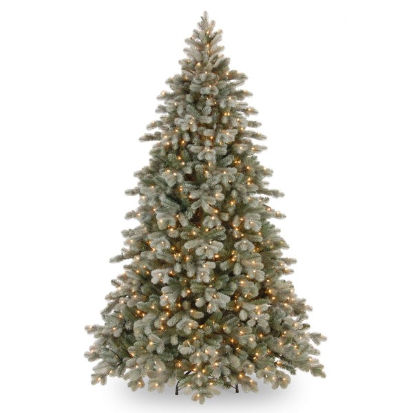 artplants KüNstlicher Weihnachtsbaum Blautanne Paris Speed, Frost, 230Cm, Ø160Cm-image