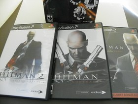 Hitman Trilogy (Sony PlayStation 2 PS2, 2007) CIB w Bonus Disc ALL DISK`S TESTED