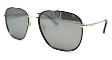 NEW PRIVÉ REVAUX THE FLORIDIAN 2M2XN BLACK&GOLD AUTHENTIC SUNGLASSES 56-17-140