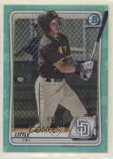 2020 Bowman Chrome Prospects Aqua Refractor 93/125 Grant Little #BCP-133 4b9