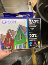 Epson 232 Claria High Capacity B Color Combo T232XL-BCS WF-2930 Open Box