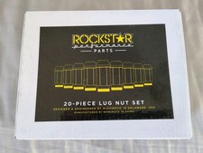 Rockstar Performance Parts Mishimoto 20 Piece Black Wheel Lug Nut Set