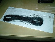 Shank of cord for Triang ect cranes [Meccano] style.Black.