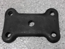 63-77 Corvette Rear Leaf Spring Mount Anchor Plate w/"W" Stamp-GM #3817582-USED