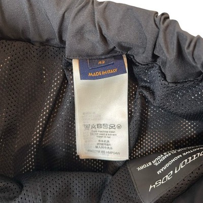 Louis Vuitton Black Grey 2054 Monogram Heat Reflective Pants