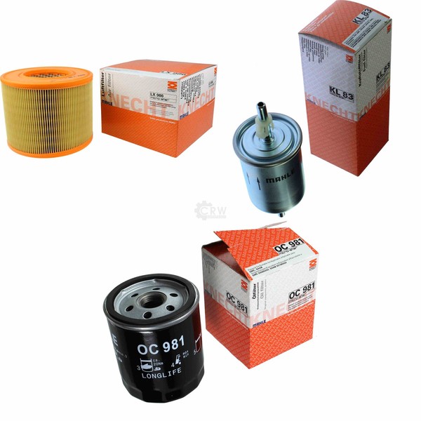 Mahle / Knecht Kraftstofffilter KL 83 Luftfilter LX 986 ÖLfilter OC 981-image