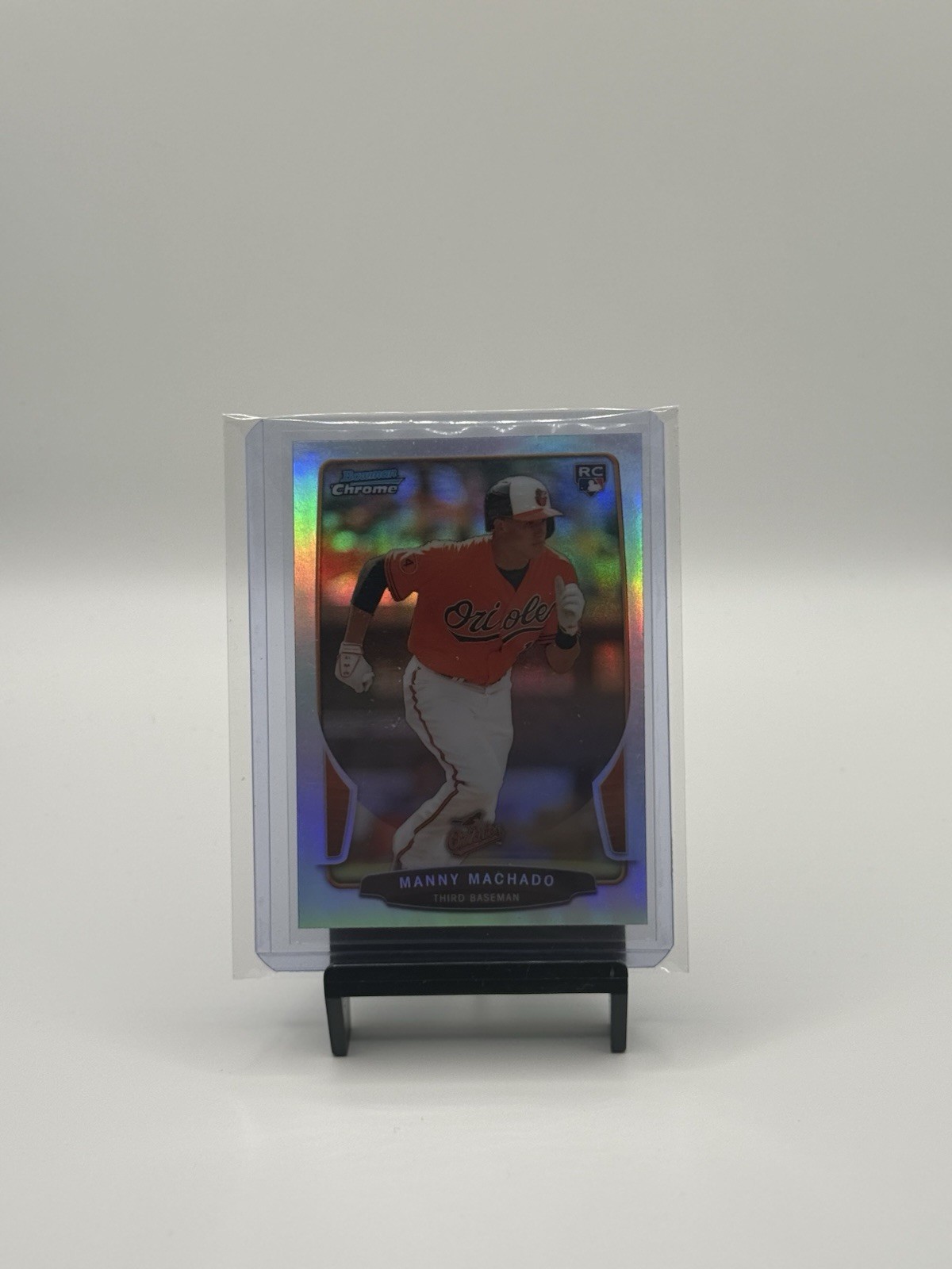 2013 Bowman Draft Picks & Prospects - Chrome Manny Machado #4 Refractor (RC)