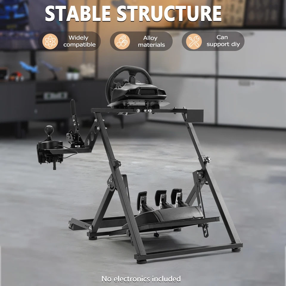Marada G29 Racing Wheel Stand Sim Cockpit Fit Logitech G920 G923 Only Stand - Image 3 of 4