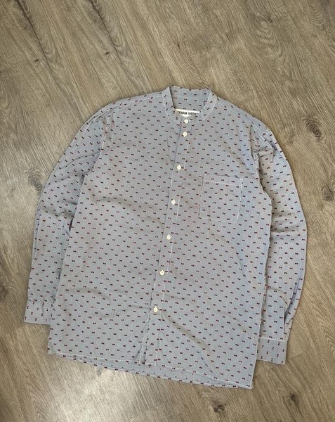 Men Henrik Vibskov Shirt White Cotton 38 / M / 46