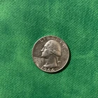 1964 D UNITED STATES US President Washington VINTAGE Silver Quarter coin