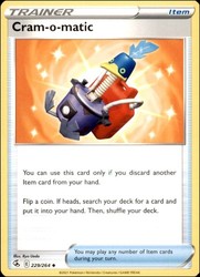 Cram-o-matic 229/264 Uncommon Fusion Strike Pokemon TCG