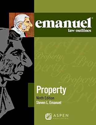 Emanuel Law Outlines for Property - Paperback, by Emanuel Steven L. - Good