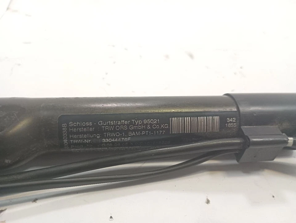 2006 年宝马 323i 12154662 前驱动左座皮带扣 — 第 4/4 张图片