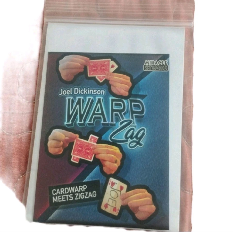Warpzag (Gimmick & Online Instruction) By Joel Dickinson Magic Trick - Image 1 of 1