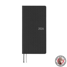 NEW Hobonichi Techo 2026 Weeks Paper Series/Black Gingham January Start Weekly