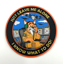 AERONAUTICA MILITARE ITALIANA-BASTA LASCIARMI IN PACE, SO COSA FARE!-TOPPA PVC ALTA QUALITA'