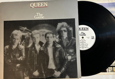 Queen - The Game - 1980 Elektra 1st Press LP / Lyrics Insert, Zentz Master VG+