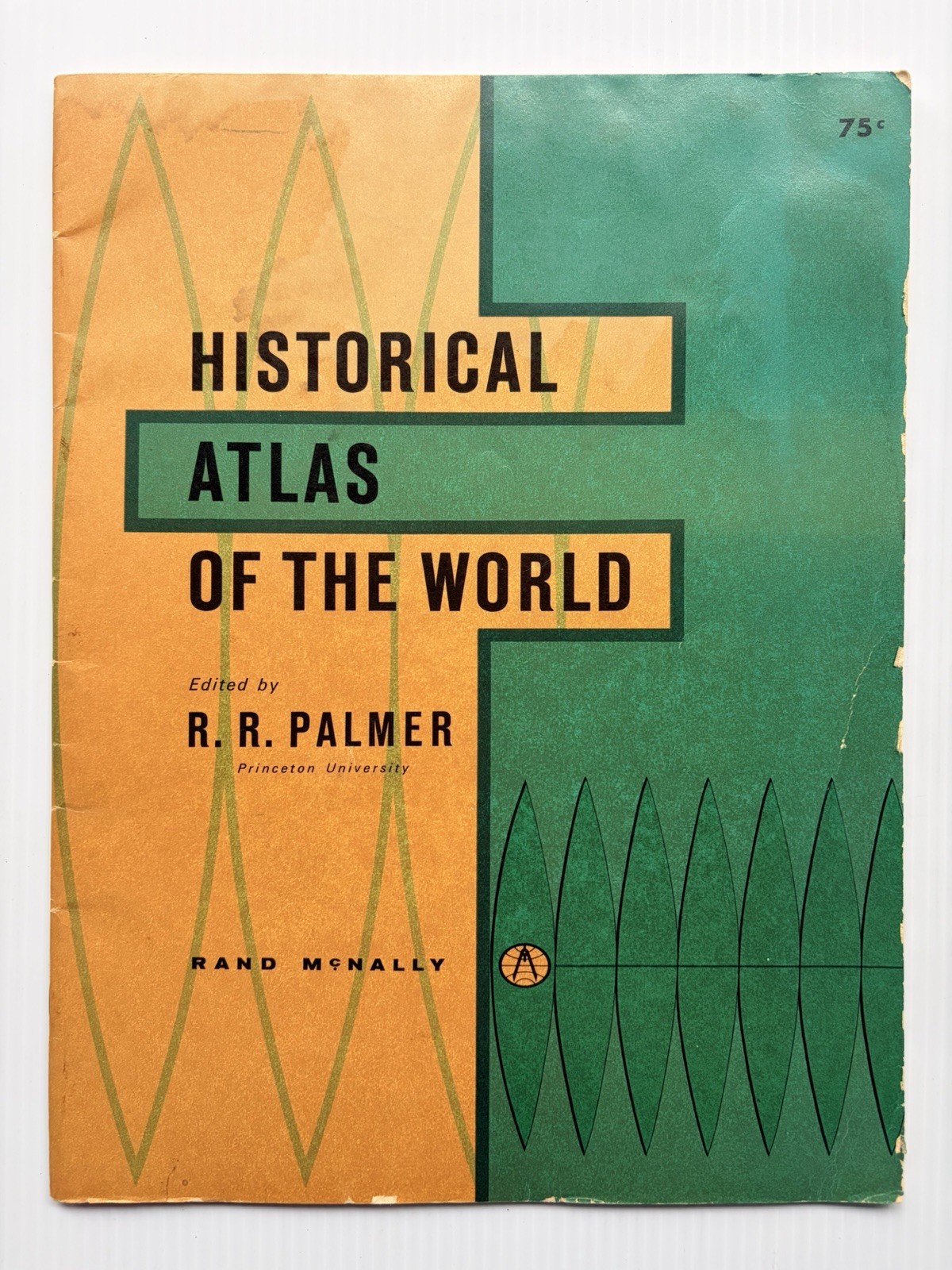 Rand McNally Historical Atlas of the World 1961 R.R. Palmer Vintage Lithography