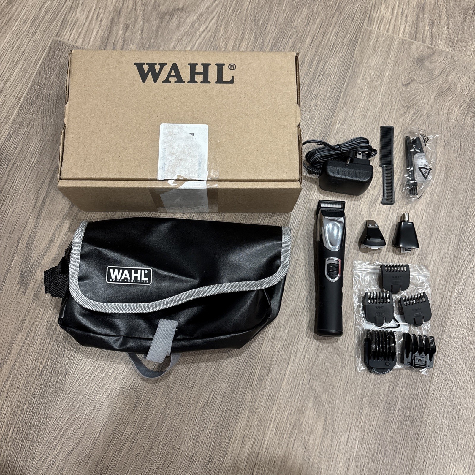 Wahl USA Rechargeable Lithium-Ion All-in-One Beard Trimmer 9