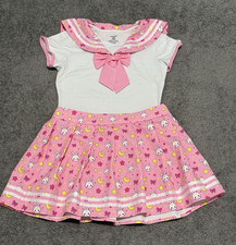 LittleForBig XS Kawaii Anime Bodysuit  Skirt Set Bunny Sailor Style