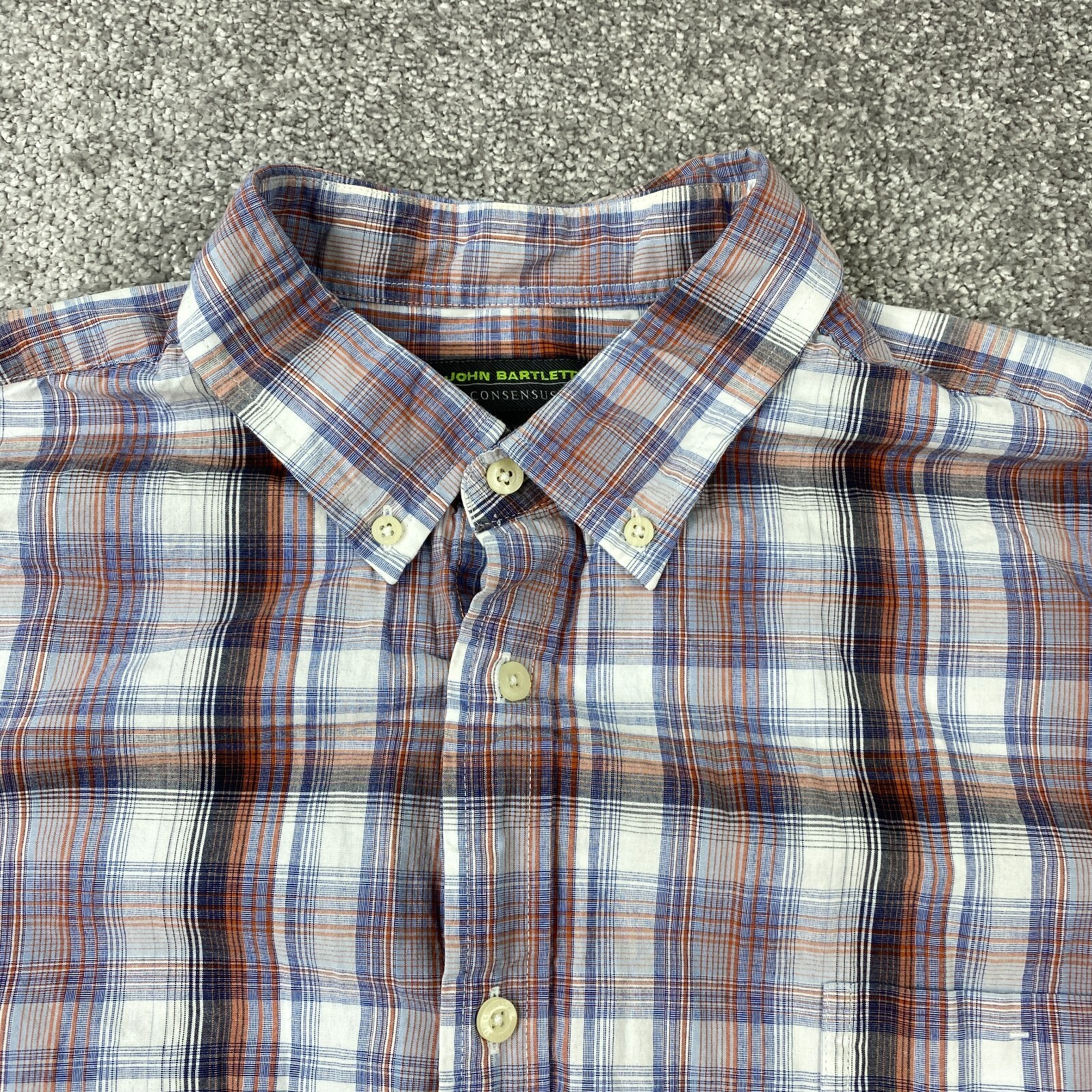 John Bartlett Consensus Button Up Shirt Men's 2XL… - image 2