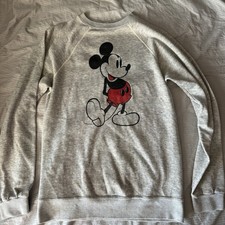 Vintage 70s 80s Mickey Mouse Walt Disney World Tropix Togs Raglan Sweatshirt XL