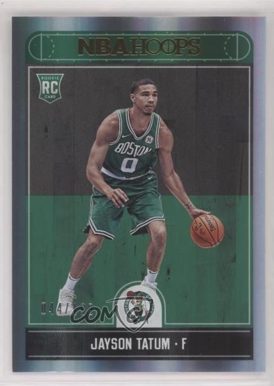 2017-18 Panini NBA Hoops Premium Box Set 44/199 Jayson Tatum #253 2h4