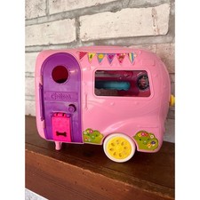 Barbie Chelsea Pink Camper Van Playset No Doll No Accessories