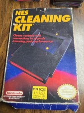 Vintage Nintendo NES Cleaning Kit Original - BOX ONLY
