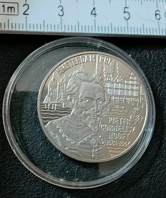 5 Euro 1997 Niederlande Amsterdam  P.C. Hooft Stempelglanz - Bild 1 von 4