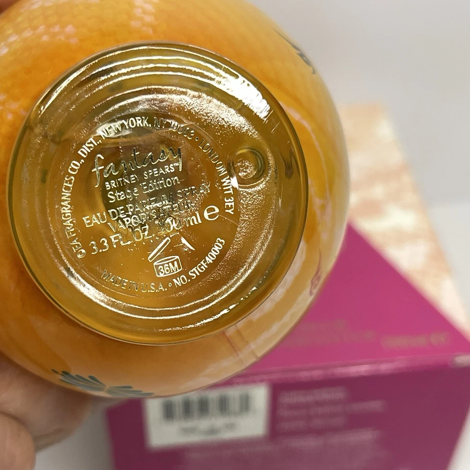 New Britney Spears FANTASY STAGE EDITION Eau de Parfum 100ml 3.3 fl.oz EDP Spray - Image 4 of 4