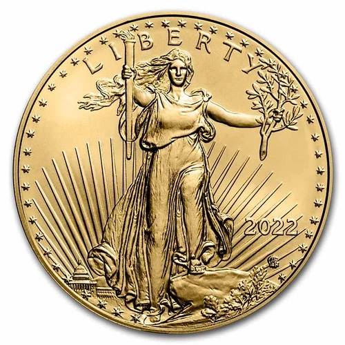 2022 1 oz American Gold Eagle BU