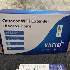 AX1800 Outdoor WiFi 6 Extender High Power Outdoor WiFi Extender Signal Booster
