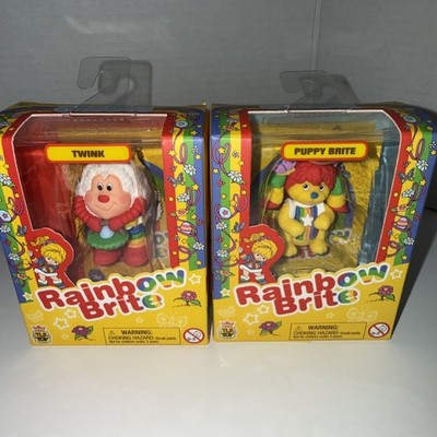 Rainbow Brite Easter - Cheebee - Puppy Brite & Twink Mini Figures