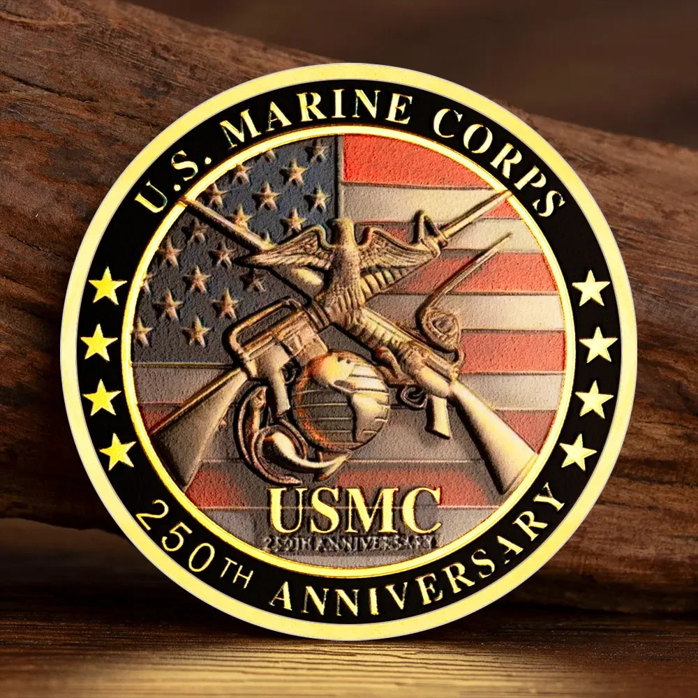 US Marine Corps 1775-2025 250th Anniversary Challenge Coin