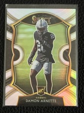 2020 Panini Select - Concourse Damon Arnette #92 Silver Prizm (RC)