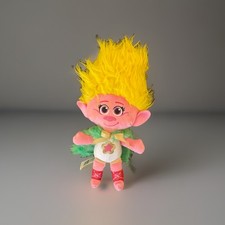 Dream Works Cartoon Trolls Band Together Movie Viva Plush Stuffed Toy Doll 10  