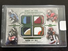 Carlos Hyde and other 1/1 quad jersey cards from MyuColle