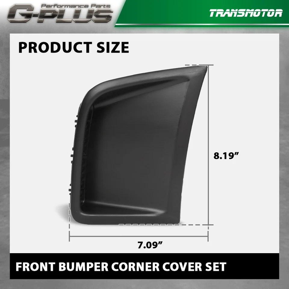 Cubierta de esquina de ventilación de aire lateral para parachoques delantero apto para Subaru WRX STI 2008-2014 Foto 4 de 4