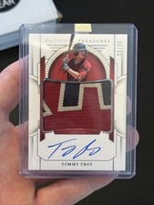 2024 Panini National Treasures - Prospect Material Signatures Tommy Troy #PMS-TT