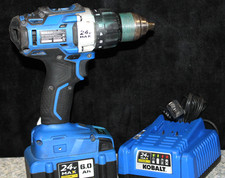 KOBALT 24V MAX Cordless Drill + 6.0 Battery +...