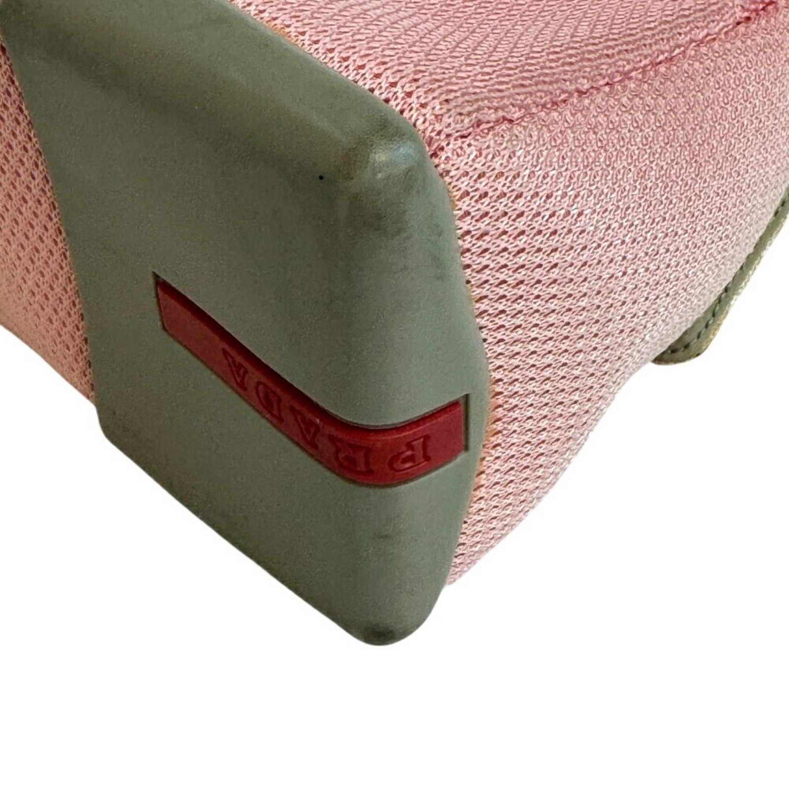 PRADA Prada Mesh Sport Shoulder Bag Pink Women's GZl1f7v1 thumbnail 4