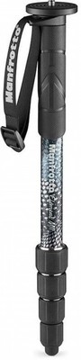 Manfrotto Element MII Einbeinstativ Alu 5 Segmente Schwarz | Einbeinstative (M