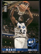 1995-96 Collector's Choice #339 Shaquille O'Neal Magic Basketball Card 3301J
