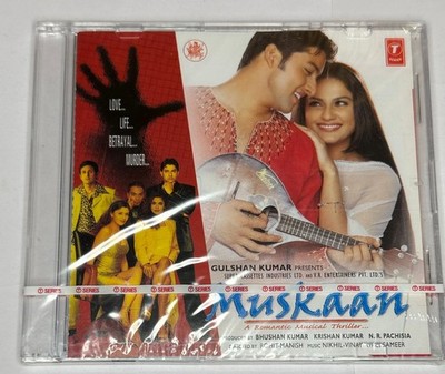 *New Sealed* Muskaan 2003 T-Series CD Bollywood Hindi Soundtrack Nikhil Vinay