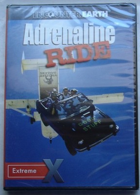Encounter Earth Adrenaline RIDE Extreme X - DVD - Brand New - Rare - Time Life