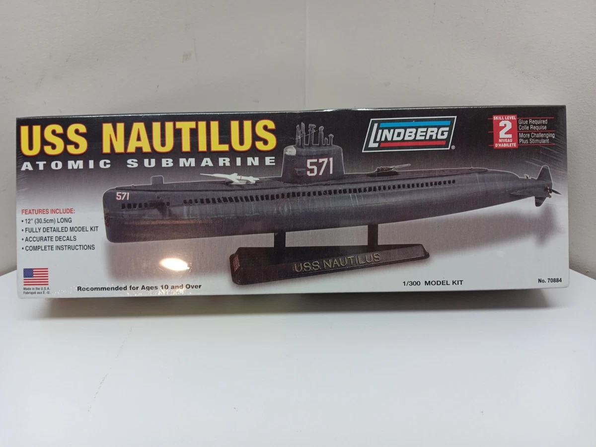Kit Maquette Lindberg - Pearl Harbour - Bateau Navire - 32x24cm - 1993 USA