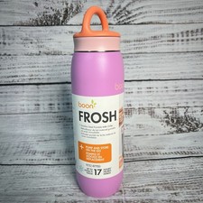 Boon Frosh Portable Breast Milk Chiller, 17-Hour Stainless Steel, Pink